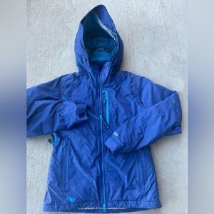 $495 Excellent Womens OUTDOOR RESEARCH “Stormbound” DOWN RECCO Ski Jacket Small